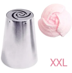Douille XXL rose en inox