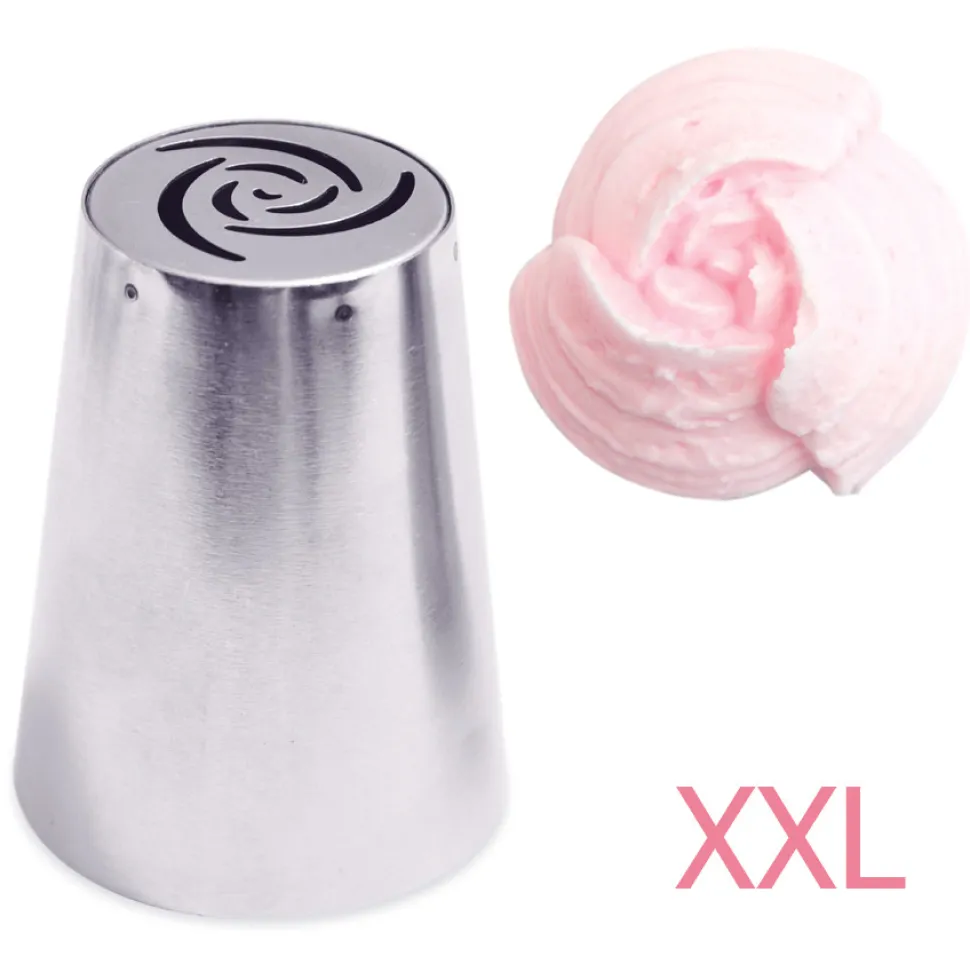 Douille XXL rose en inox