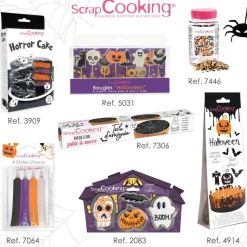 4 emporte-pièces Halloween en inox