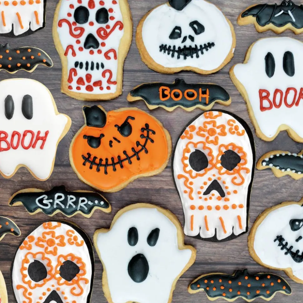 4 emporte-pièces Halloween en inox