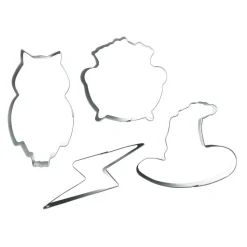4 emporte-pièces inox Sorcier