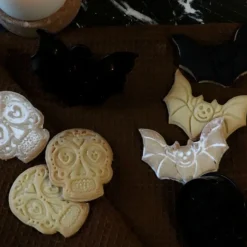 Emporte-pièces éjecteurs pour biscuits Halloween x2