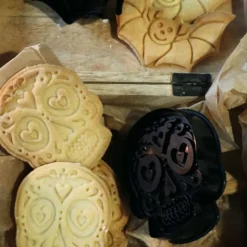Emporte-pièces éjecteurs pour biscuits Halloween x2
