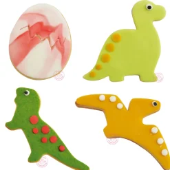 4 emporte-pièces sur cintre Dino