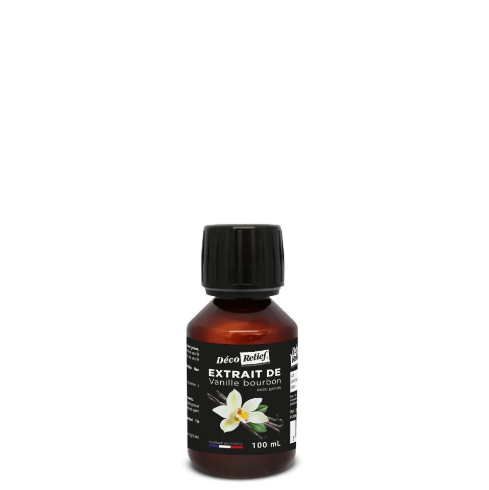 Extrait de vanille Bourbon avec grains - 100ml