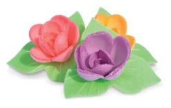 Fleurs azyme 6 mini roses corolles