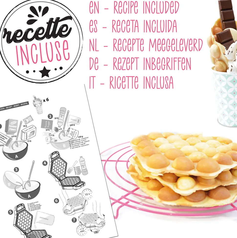 Gaufrier Bubble waffle factory