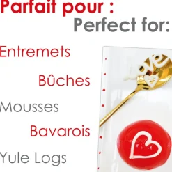 Glaçage miroir prêt à l'emploi rouge 300g