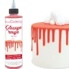 Glaçage rouge chocolat - Drip cake