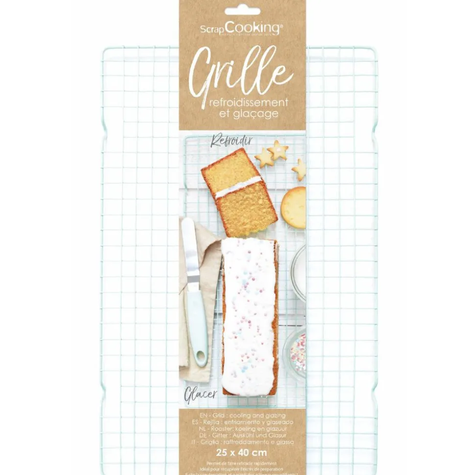 Grille pâtissière 25x40 cm