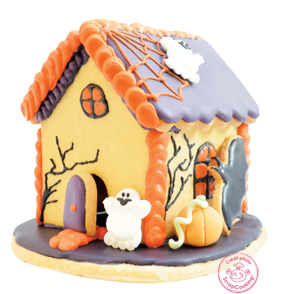 Kit emportes-pièces maison hantée x5