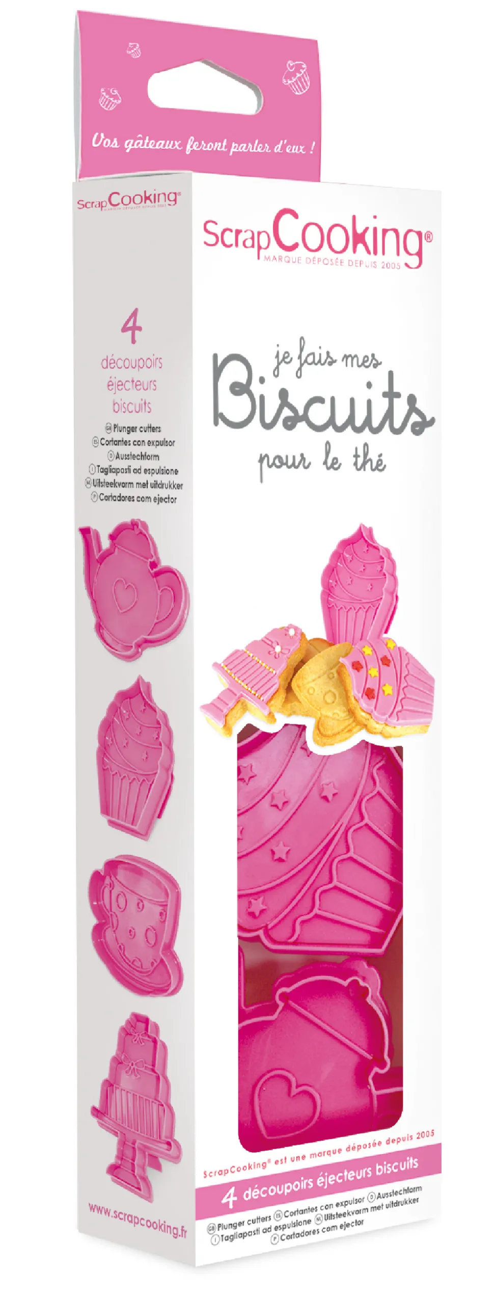 Kit je fais mes biscuits pour le thé