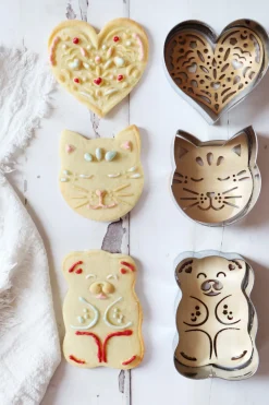 Lot emporte-pièces et embosseurs Animaux x3