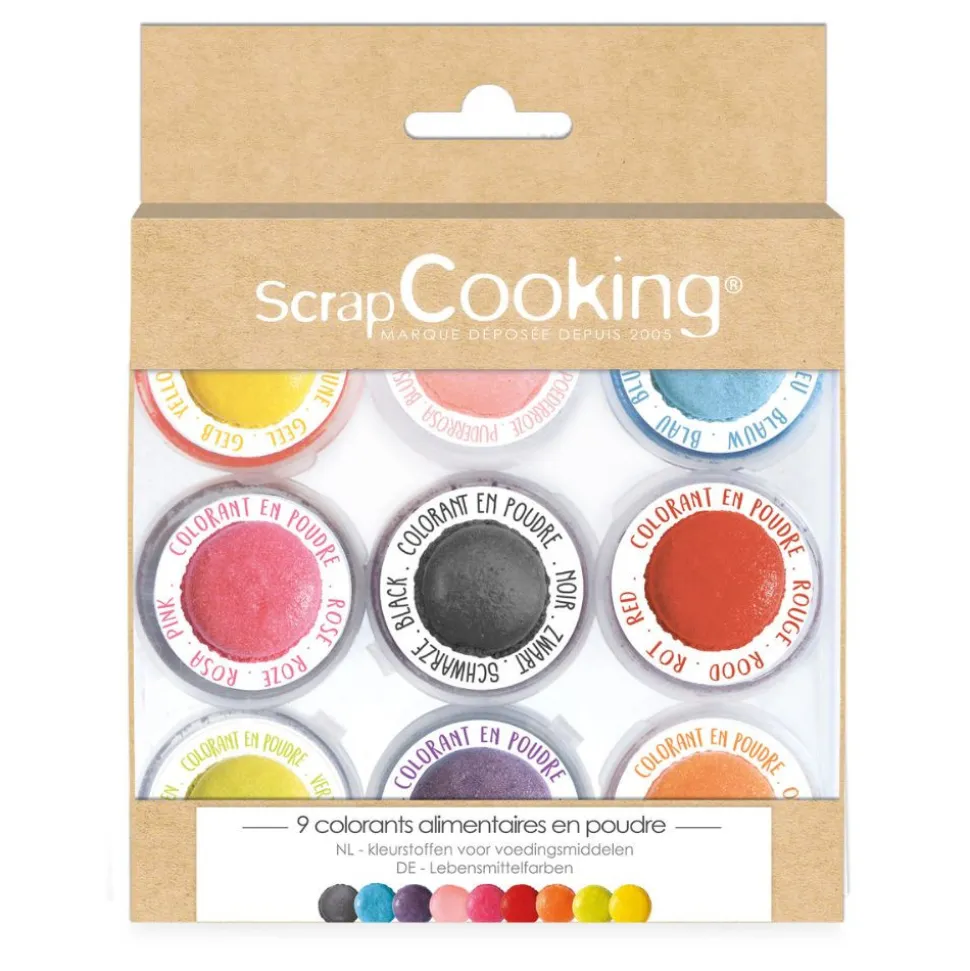 9 mini colorants en poudre