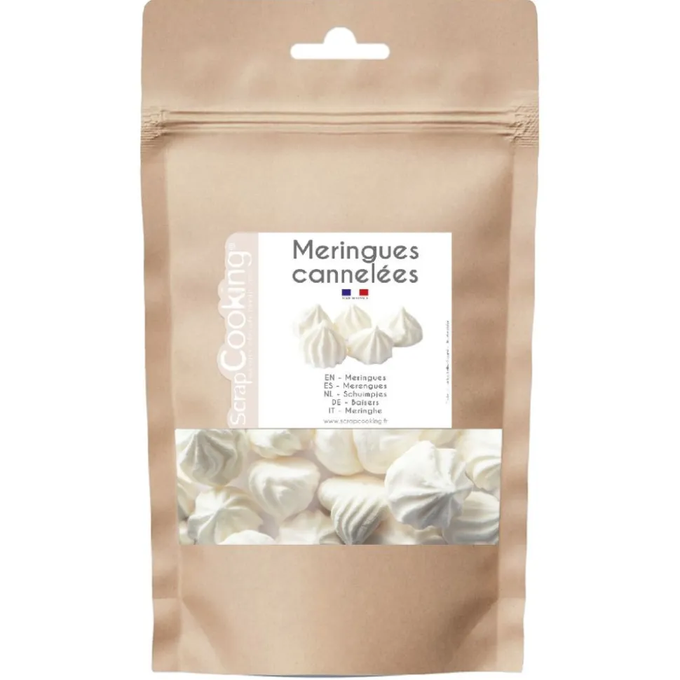 Mini meringues cannelées 35g