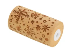 Mini rouleau pâtissier à empreintes Flocon