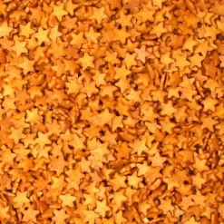Minis décors étoiles dorées 55g