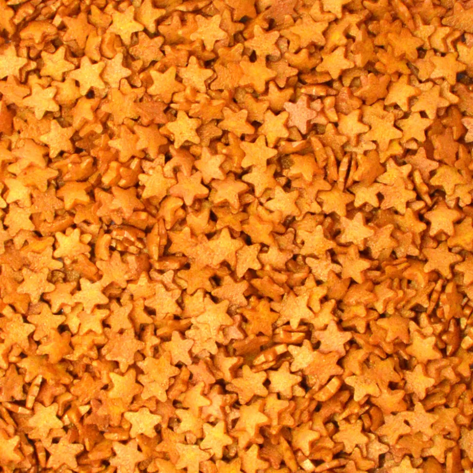 Minis décors étoiles dorées 55g