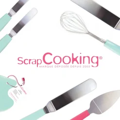 Mini spatule coudée en inox