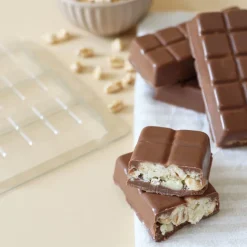 Moule barres chocolatées crunchy