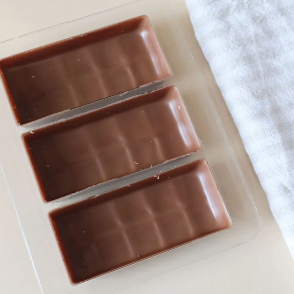 Moule barres chocolatées crunchy