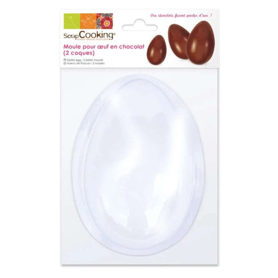 Moule blister chocolat œuf