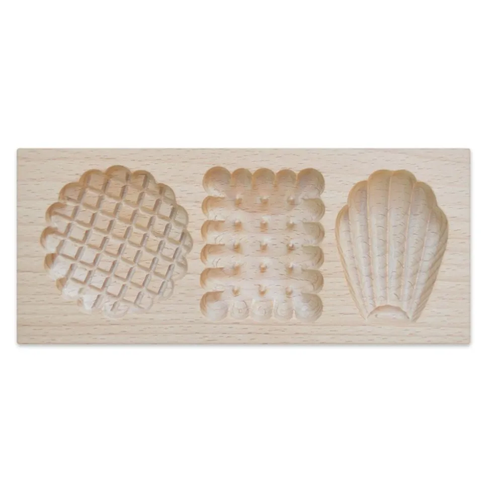 Moule bois biscuits fourrés Petits biscuits