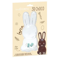 Moule 3D choco lapin