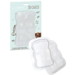 Moule 3D choco ourson