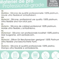 Moule en silicone gâteau oursons - 6 empreintes