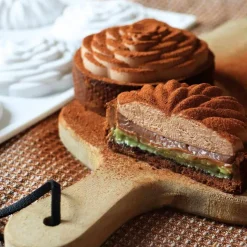Moule en silicone pochage tartelettes Saint-Honoré 3D - Ø7 cm