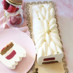 Moule en silicone pour bûche Noël 3D - Instant