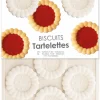 Moule en silicone pour biscuits tartelettes - 11 empreintes
