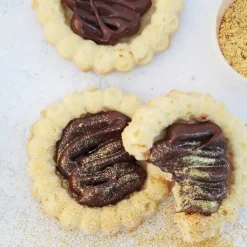 Moule en silicone pour biscuits tartelettes - 11 empreintes