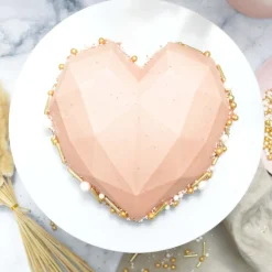 Moule en silicone pour gâteaux & entremets cœur 3D - Passion
