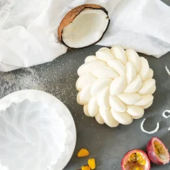 Moule en silicone pour gâteaux & entremets cœur 3D - Florescence