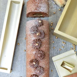 Moule en silicone pour insert de bûche - 25cm