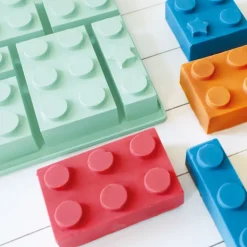 Moule à gâteaux silicone briques