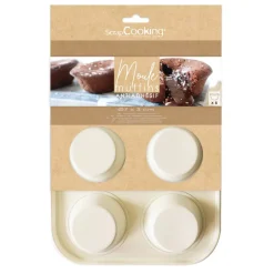 Moule à muffins acier antiadhésif