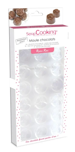 Moule rigide chocolats roses