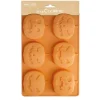 Moule silicone citrouilles x6 empreintes