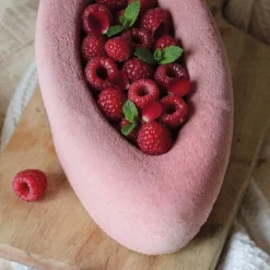 Moule silicone 3D bûche et entremets - Barquette