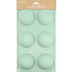 Moule silicone 6 demi-sphères
