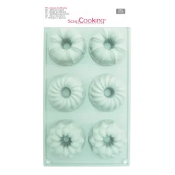Moule silicone 6 kouglofs