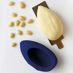 Moule silicone trompe-l'œil amande individuel