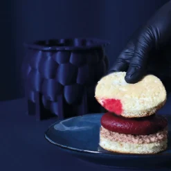 Moule silicone trompe l'œil Framboise - Ø12 cm