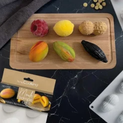 Moule silicone trompe-l’œil vanille - 6 empreintes