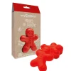 6 moules silicone individuels Ginger