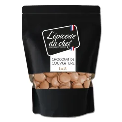 Palets de chocolat lait 500g