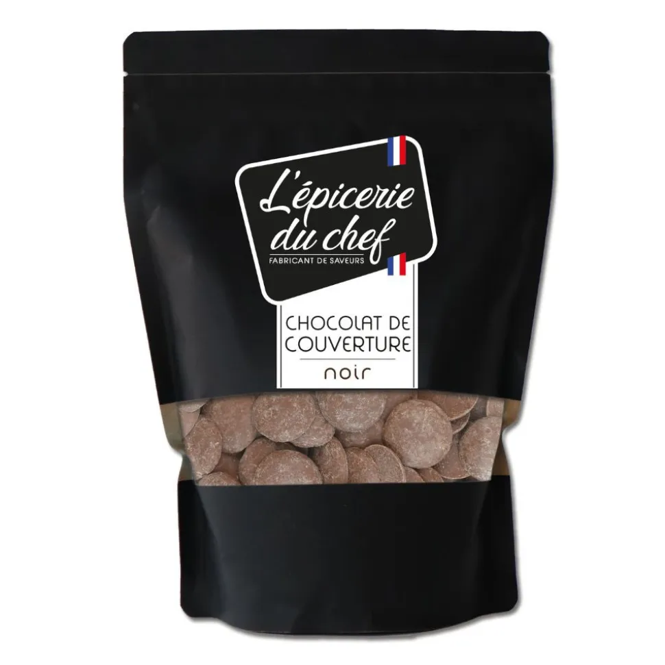 Palets de chocolat noir 500g